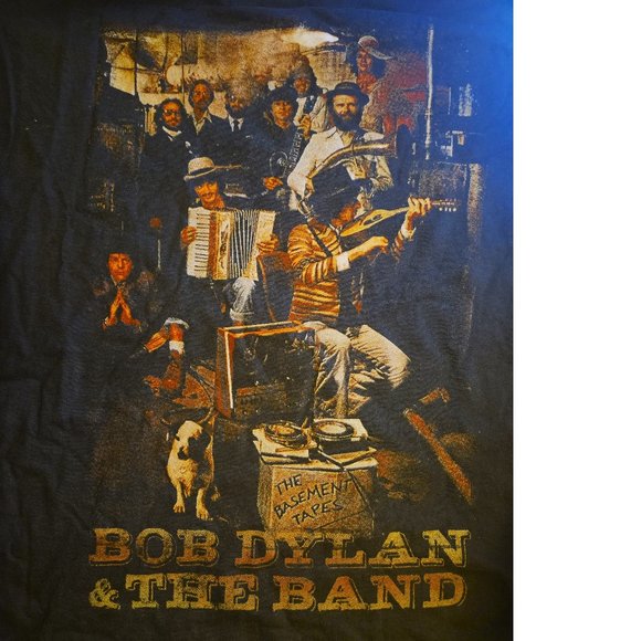Bob Dylan and The Band Vintage style contry rock Official T-Shirt XL big NWT - Picture 2 of 5